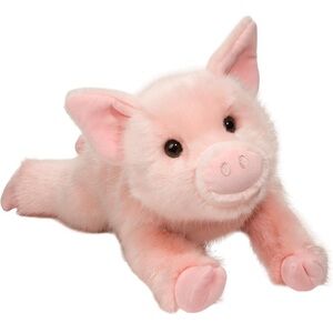 Douglas Adorable Pink Plush Pig Toy
